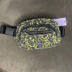 NWT Madden Girl Smiley Face Fanny Pack | Size: One Size